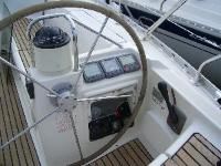 Segelurlaub Steuerstand